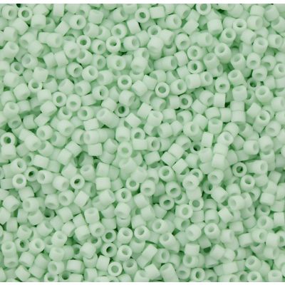Miyuki Delica® N.11 Verde Pastel Opaco Mate (DB1516)