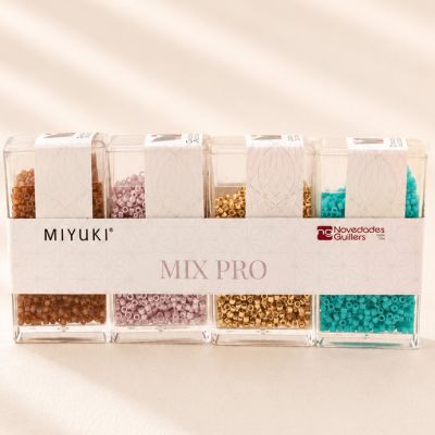 Miyuki Delica® N.11 kit Mix Pro (DB1832 - DB1534 - DB793 - DB853). Venta por paquete (10gr por tarro)