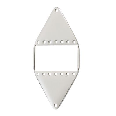 Herraje Doble Triangulo Acero Inoxidable 7 Lineas 28mm. Venta por Unidad