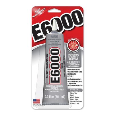 Pegante Liquido Joyeria E-6000 Tubo por 2oz. Venta por Unidad