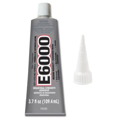 Pegante Liquido Joyeria E-6000 Tubo por 3.7oz. Con Boquilla Venta por Unidad