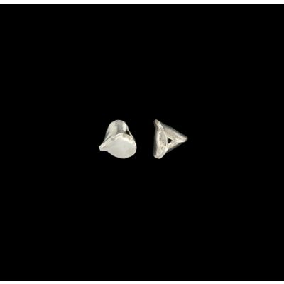 Separador Plata 1000 Tribu Hill Tailandia Triangulo Helice 14mm. Venta por Unidad 2.4g