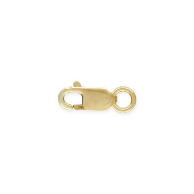 Broche Goldfilled 1420 (14kt) Argolla Candado N.1 3.0x8.0mm. Venta por unidad