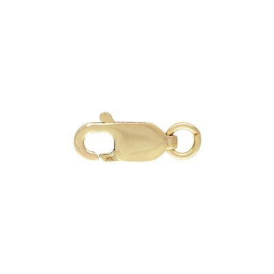 Broche Goldfilled 1420 (14kt) Candado N.2 4.0x10.0mm. Venta por unidad