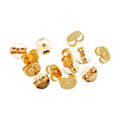 Mariposa Arete Goldfilled Brasilero MRP01 8mm. Venta por 5g 20 Unidades aprox