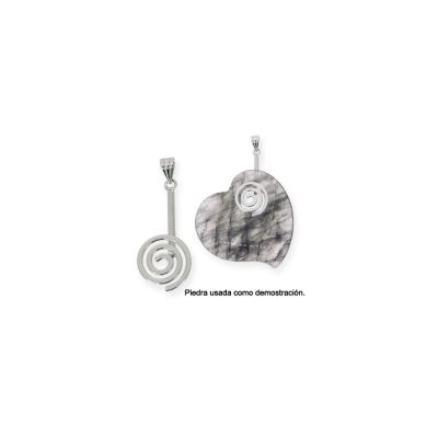 Pasacadena Latón Libre Niquel Espiral K773 36mm. Venta por Unidad