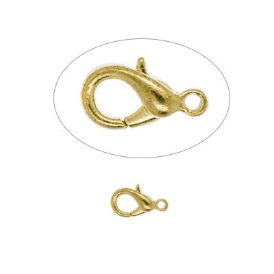 Broche Acero Inoxidable 304 Baño Dorado Picoloro KK453 15mm. Venta por 6 Unidades