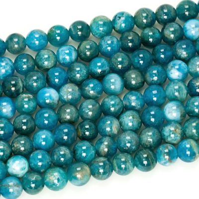 Bola Lisa Cuarzo Apatita B (Natural) 6-6.5mm. Sarta por 38cm Aprox