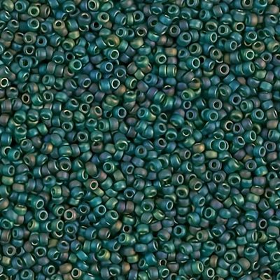 Miyuki Rocaille Mostacilla N.11 Esmeralda Mate AB (#156FR)