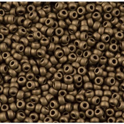 Miyuki Rocaille Mostacilla N.11 Bronze Mate Metalico (#2006)