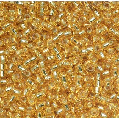 Miyuki Rocaille Mostacilla N.11 Dorado Transparente SL (#3)