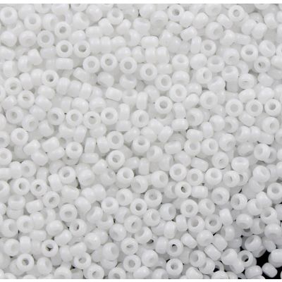 Miyuki Rocaille Mostacilla N.11 Blanco Opaco Mate (#402F)