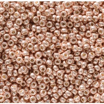 Miyuki Rocaille Mostacilla N.11 Cobre Brillante Galvanizado Duracoat (#5103)