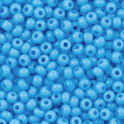 Mostacilla Preciosa© Azul Turquesa Opaco N.3 6mm