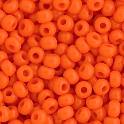 Mostacilla Preciosa© Naranja Opaco N.3 6mm