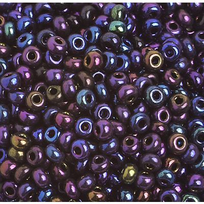 Mostacilla Checa Smoked Topaz Arcoiris AB N.6 4mm