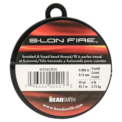 S-Lon Fire Cordon pre-encerado trenzado de polietileno 0.15mm. 6Lb. Rollo por 45 Metros 50 yardas