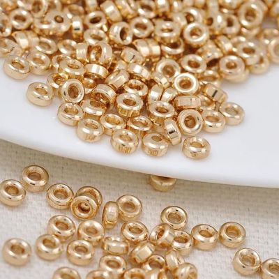 Separador Rondela Llanta 6mm Latón Dorado. Venta por 12 Unidades