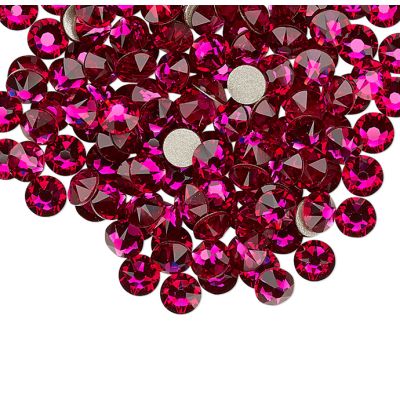 Cristal Austriaco SS16 Plana Pega Calor (2038) 3.8-4mm Ruby
