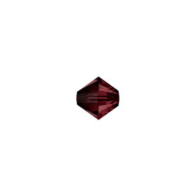 Cristal Austriaco 5328 Rombo 5mm Burgundy
