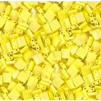 Miyuki Tila 5x5mm Opaco Mate Amarillo AB (TL0404FR)
