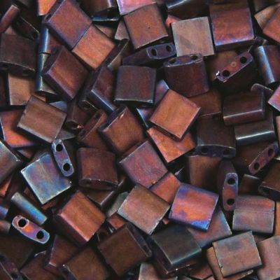 Miyuki Tila 5x5mm Cobre Metalico AB (TL2005)