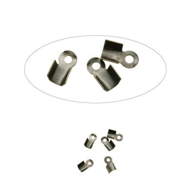 Terminal Ocre Pavonado Maleta Liso 4X6mm. Venta por 12 Unidades