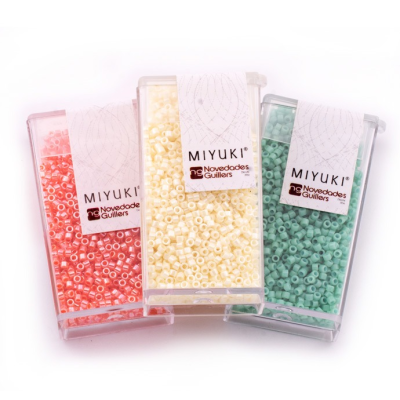 Miyuki Delica® N.11  kit Origen (DB1531 - DB0235 - DB2125). Venta por paquete (10gr por tarro)