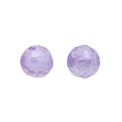 Zircon Tailandes Separador Bola 8mm Violeta Venta por 2 unidades