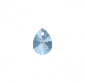 Cristal Swarovski® 6128 Dije Mini Pear 8mm Denim Blue