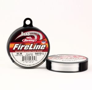 Fireline® Cordon pre-encerado trenzado de polietileno 0.12mm. 4Lb. Rollo por 45 Metros 50 yardas