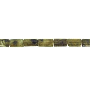 Tubo Cilindro Labradorita 6x10mm. Sarta por 40 cms D0513