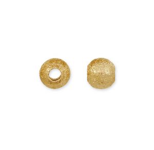 Bola Diamantada 4mm (CC248) Goldfilled Brasil. Venta por 5 gramos (53 unds= 5grm aprox)