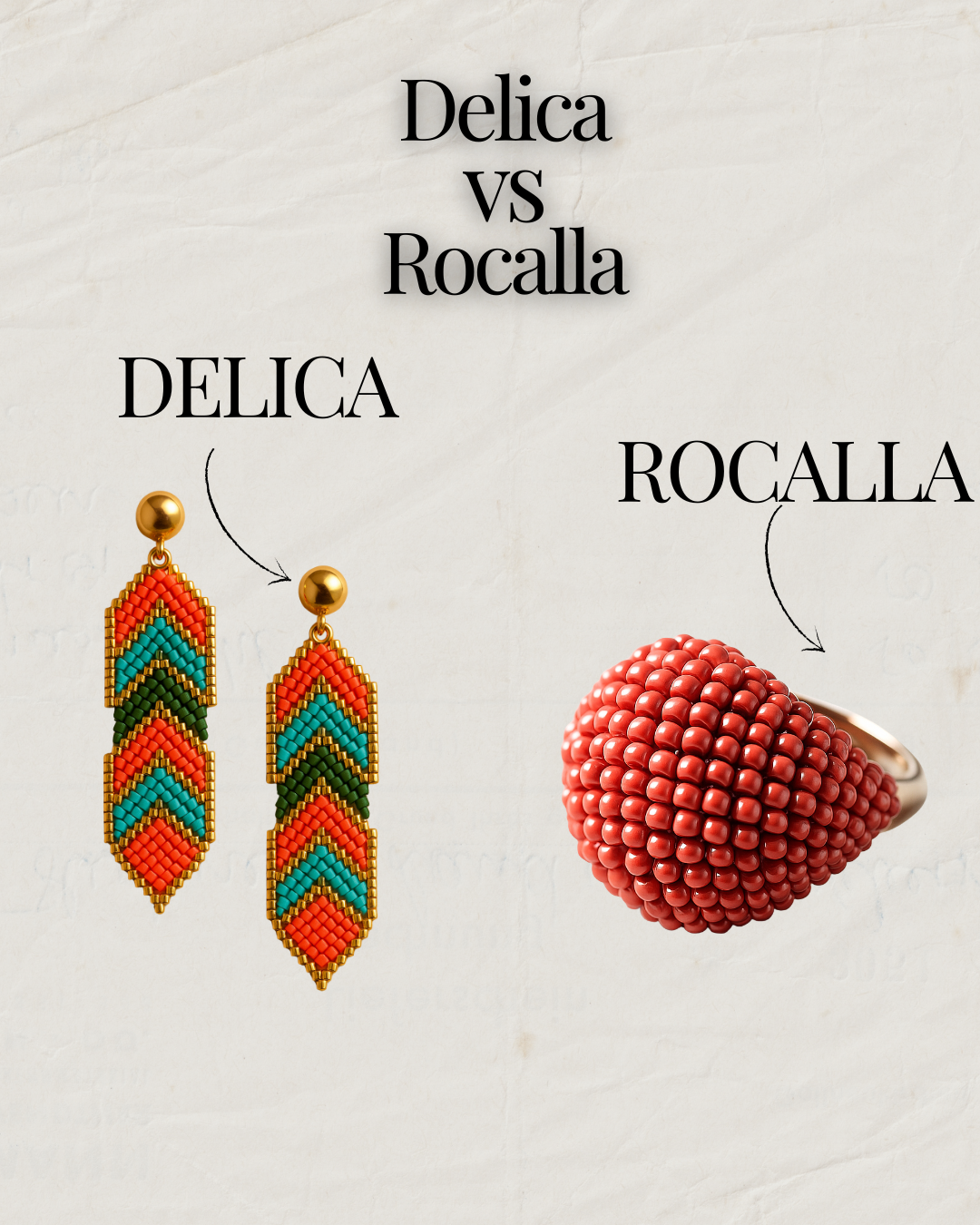 Miyuki Delica vs Rocalla: ¿cuál elegir para tus diseños?